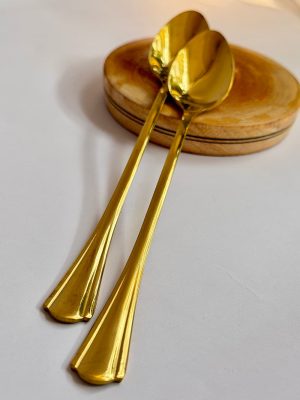 গোল্ডেন আচার চামচ (৬ পিস সেট) | Golden Pickle Spoon (6 Pcs Set)